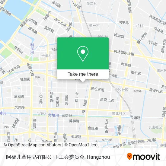 阿福儿童用品有限公司-工会委员会 map