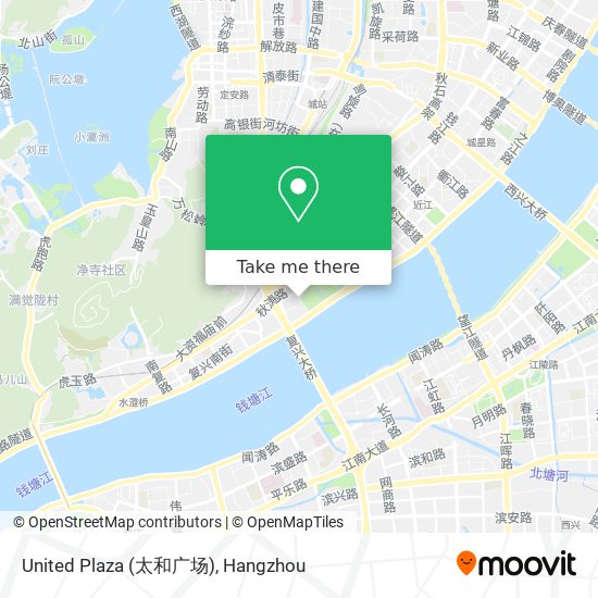 United Plaza (太和广场) map