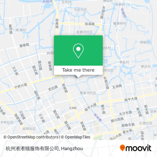 杭州淅淅猫服饰有限公司 map