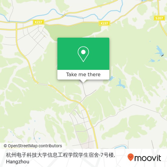 杭州电子科技大学信息工程学院学生宿舍-7号楼 map