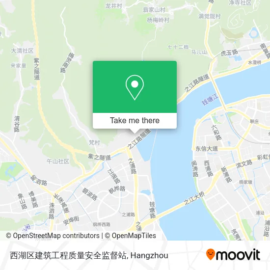 西湖区建筑工程质量安全监督站 map