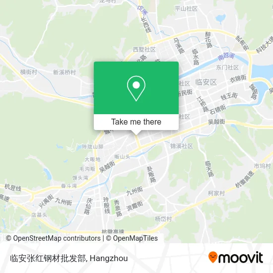 临安张红钢材批发部 map