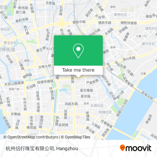 杭州侣行珠宝有限公司 map