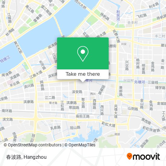 春波路 map