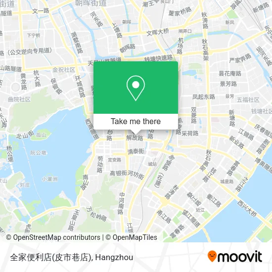 全家便利店(皮市巷店) map