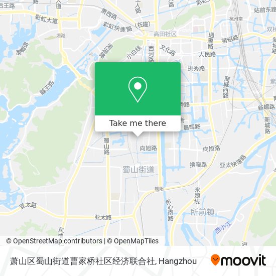 萧山区蜀山街道曹家桥社区经济联合社 map