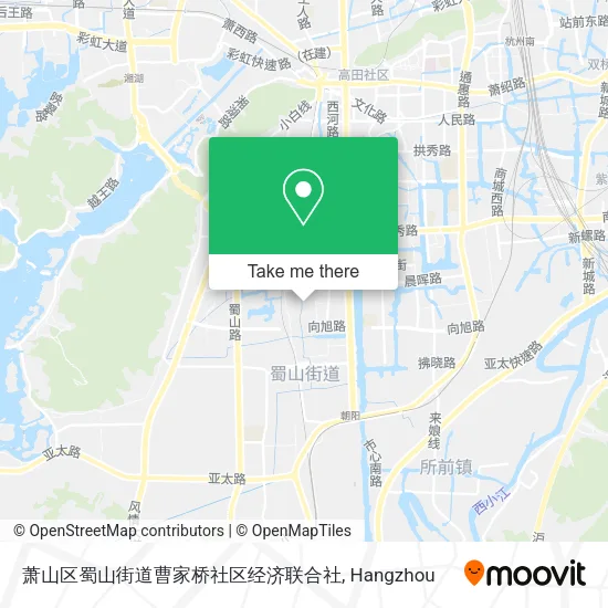 萧山区蜀山街道曹家桥社区经济联合社 map