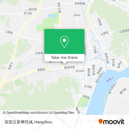 富阳立新摩托城 map