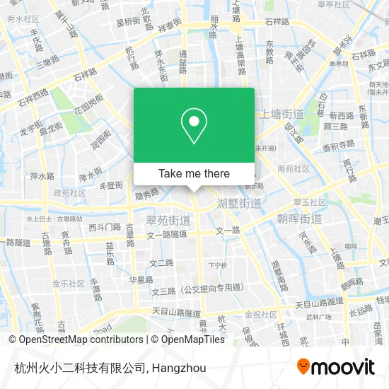 杭州火小二科技有限公司 map