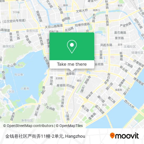 金钱巷社区严衙弄11幢-2单元 map