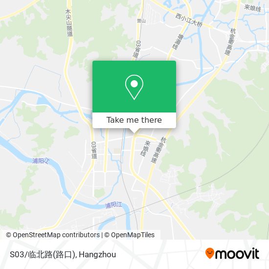 S03/临北路(路口) map