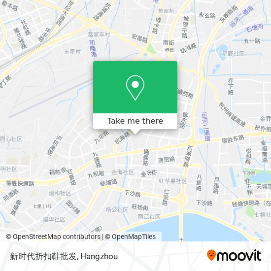 新时代折扣鞋批发 map