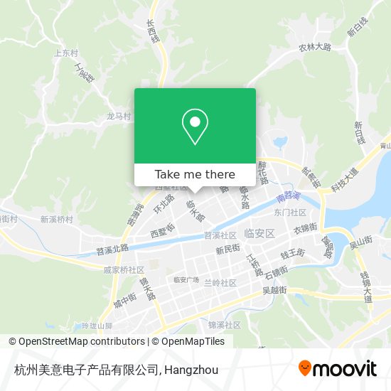 杭州美意电子产品有限公司 map