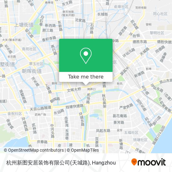 杭州新图安居装饰有限公司(天城路) map