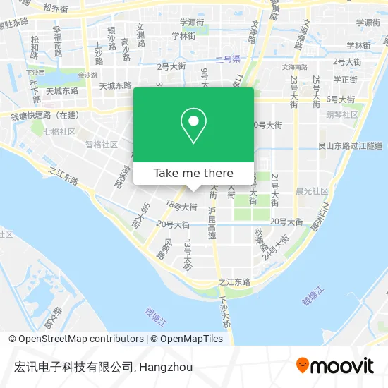 宏讯电子科技有限公司 map