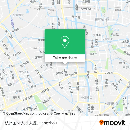 杭州国际人才大厦 map