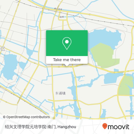 绍兴文理学院元培学院-南门 map