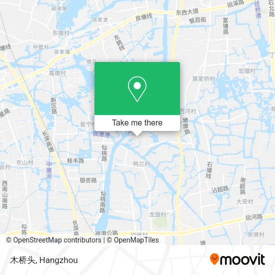 木桥头 map