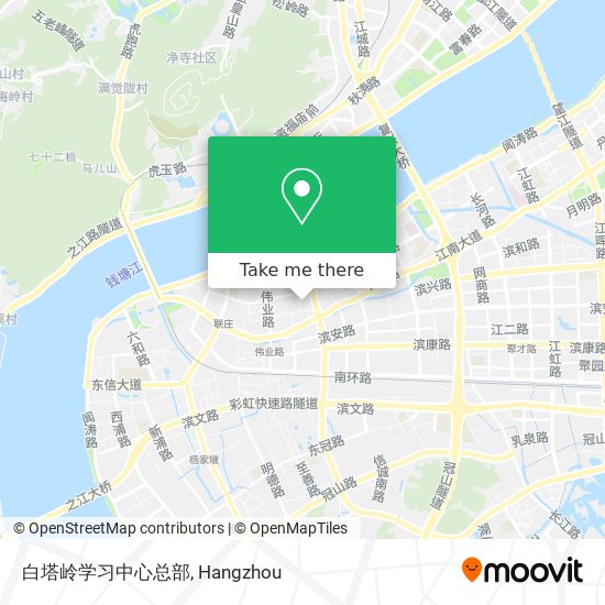白塔岭学习中心总部 map