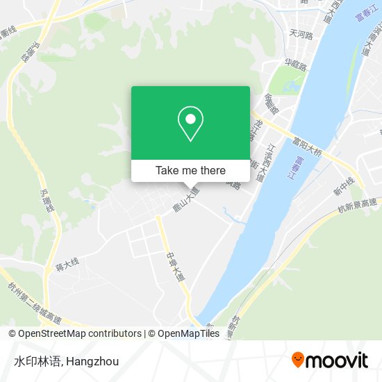 水印林语 map