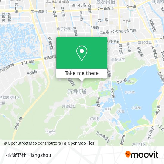 桃源李社 map