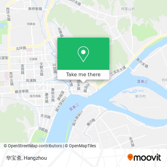 华宝斋 map