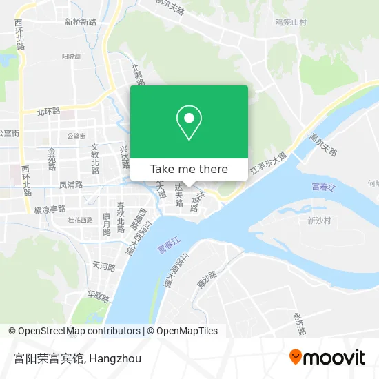 富阳荣富宾馆 map