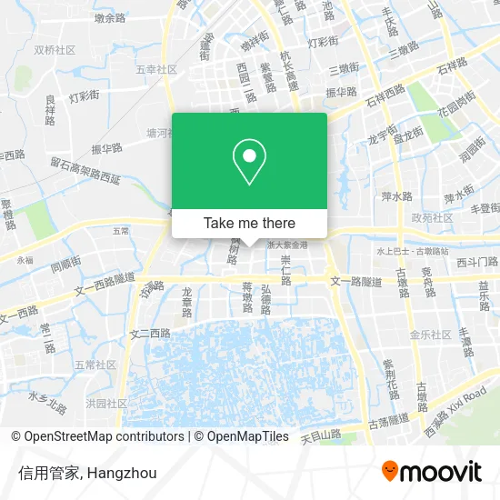 信用管家 map