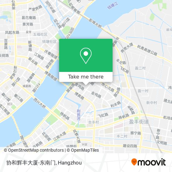 协和辉丰大厦-东南门 map