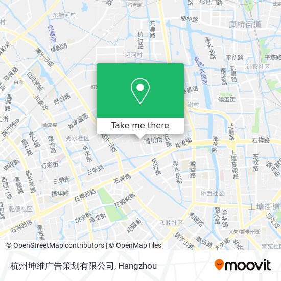 杭州坤维广告策划有限公司 map