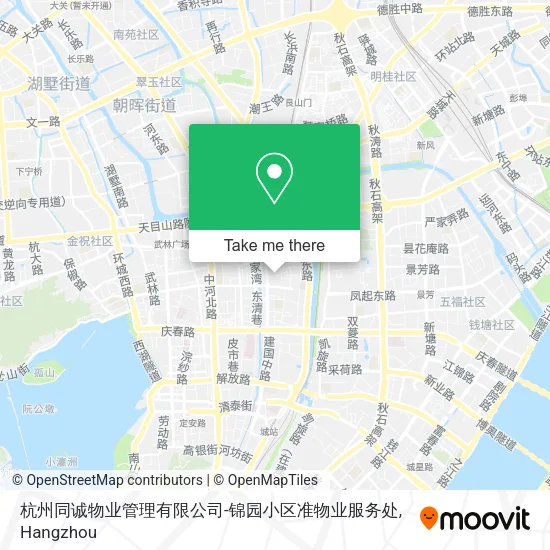 杭州同诚物业管理有限公司-锦园小区准物业服务处 map