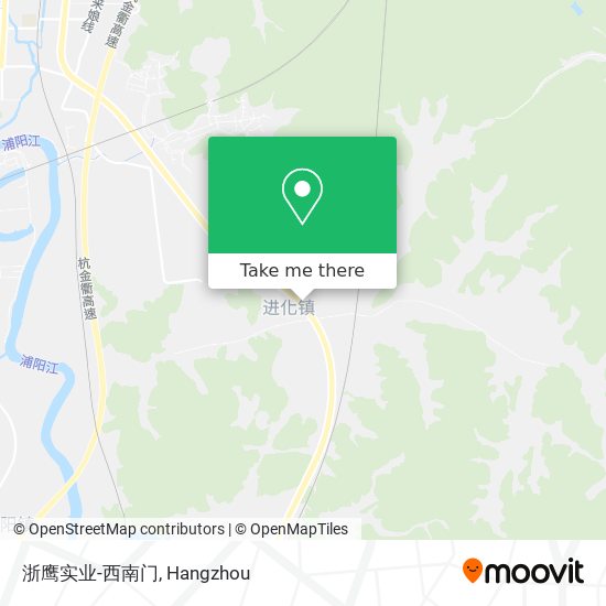 浙鹰实业-西南门 map