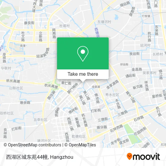西湖区城东苑44幢 map