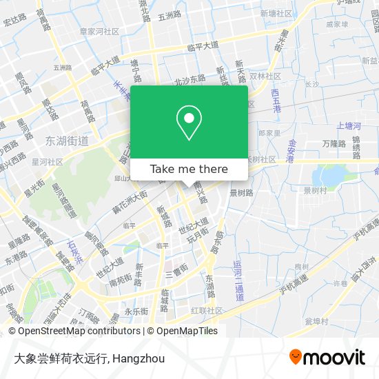 大象尝鲜荷衣远行 map