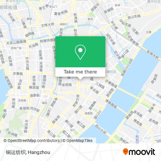 铜运纺织 map