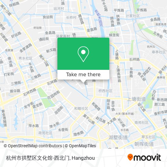 杭州市拱墅区文化馆-西北门 map