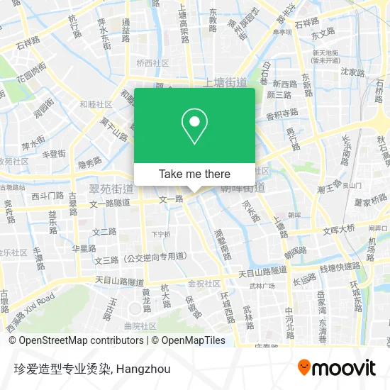 珍爱造型专业烫染 map