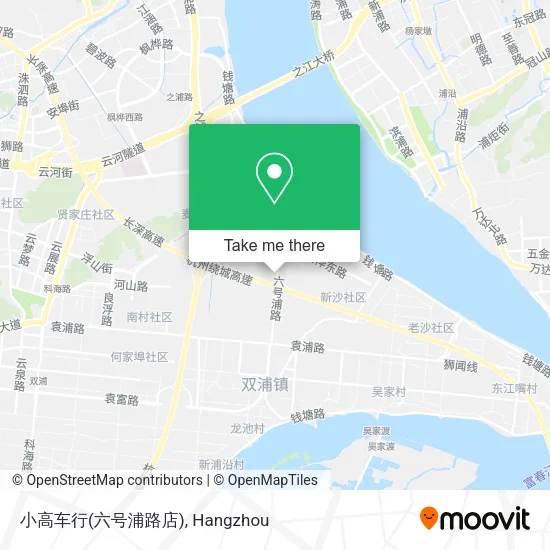 小高车行(六号浦路店) map