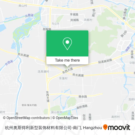 杭州奥斯得利新型装饰材料有限公司-南门 map