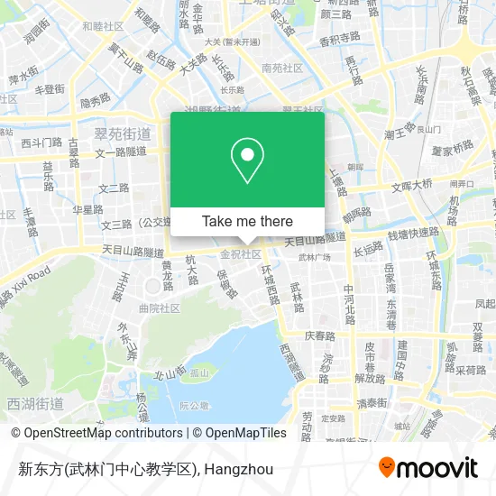 新东方(武林门中心教学区) map