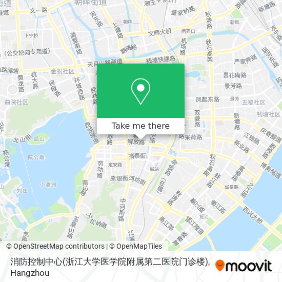 消防控制中心(浙江大学医学院附属第二医院门诊楼) map