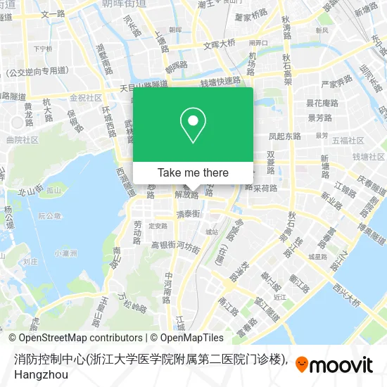 消防控制中心(浙江大学医学院附属第二医院门诊楼) map