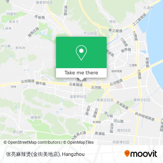 张亮麻辣烫(金街美地店) map