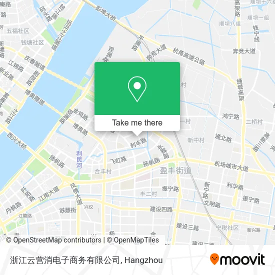 浙江云营消电子商务有限公司 map