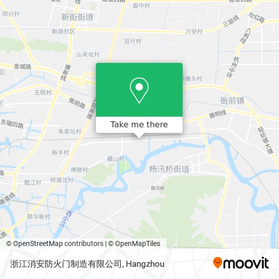 浙江消安防火门制造有限公司 map