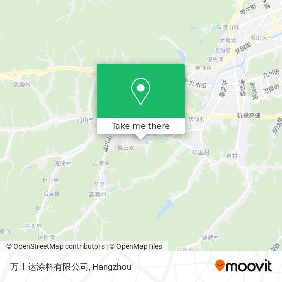 万士达涂料有限公司 map