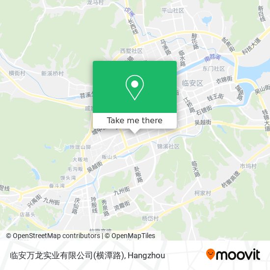 临安万龙实业有限公司(横潭路) map