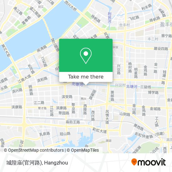 城隍庙(官河路) map