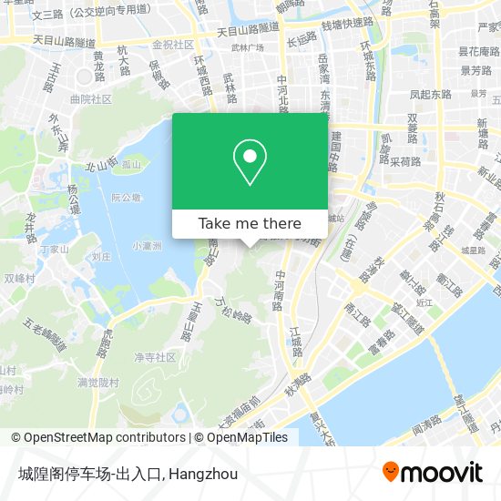 城隍阁停车场-出入口 map