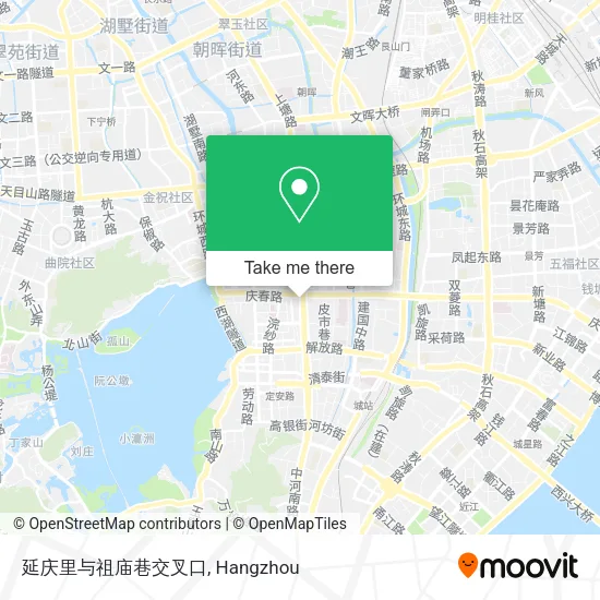 延庆里与祖庙巷交叉口 map